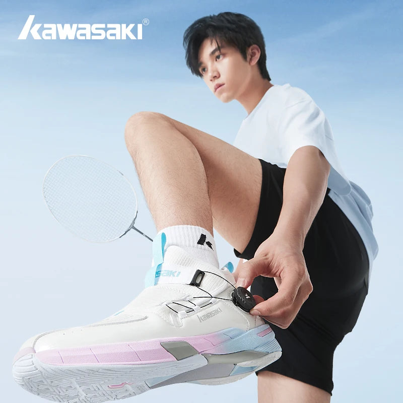 Kawasaki King Series 2.0 Professional -sulkapallokengät miehille ja naisille, kiertymistä ehkäisevät alkuperäiset miesten tenniskengät ja sneakerit A3311