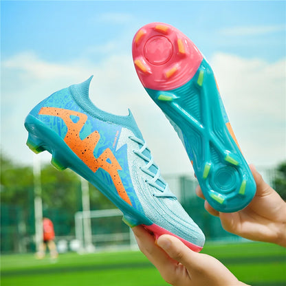 Nouvelles chaussures de football professionnelles pour hommes, chaussures de soccer pour adultes, crampons de football, chaussures de sport ultralégères pour l'entraînement et les activités de plein air, pointures 35-4