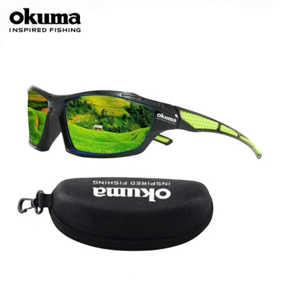 Okuma polarized glasses UV400, windproof and sand resistant to UV glare, avoiding eye damage from external factors