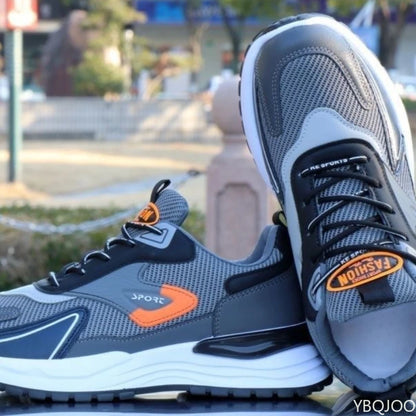2025 grande taille automne mode nouvel article respirant décontracté confortable chaussures pour hommes polyvalent, léger plat sport chaussures pour hommes