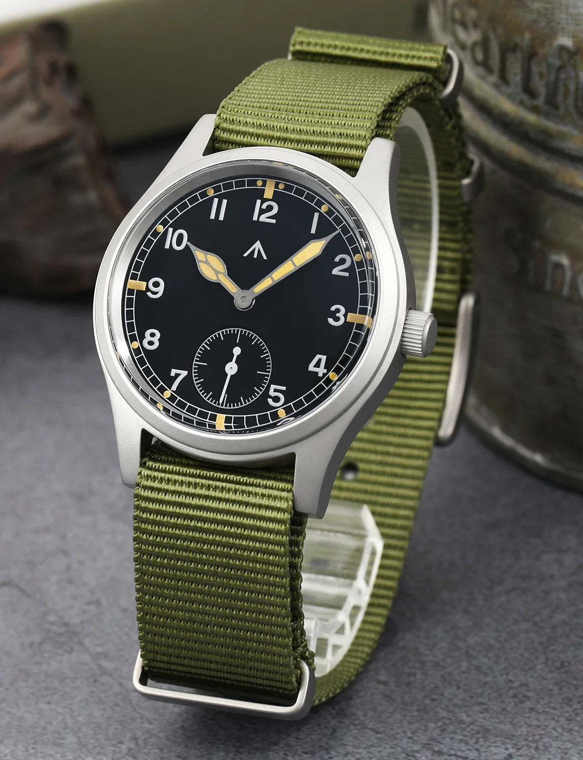 Militado D12 Quartz Watch Men VD78 Movement Domed Sapphire Crystal V2 Clear AR Coating Wristwatch 10Bar Water Resistance Watch