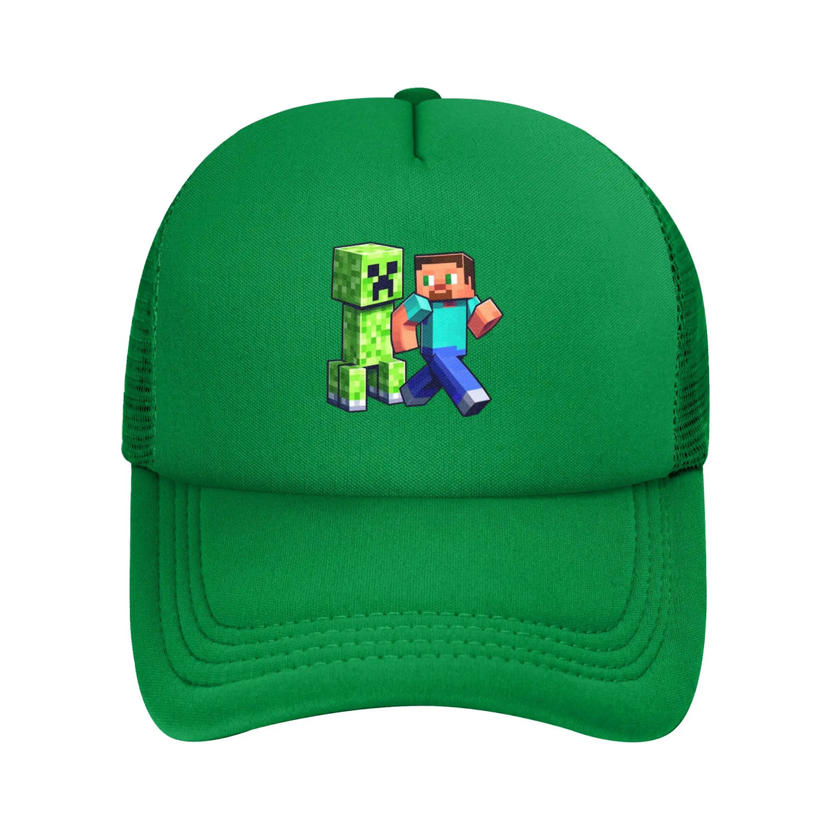 Suaugusiųjų „Creepers“ zombių priešiškos minios stiliaus „Trucker“ kepurės, tinklinės beisbolo kepurės, poliesterinės kepurės, saulės kepurės, reguliuojamos golfo kepurės, vasarinės kepurės