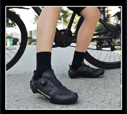 Unisex nye cykelsko – professionelle, lette, luksuriøse og originale landevejs-/MTB-racercykelsko i gummi til mode, cykel, streetwear og sport