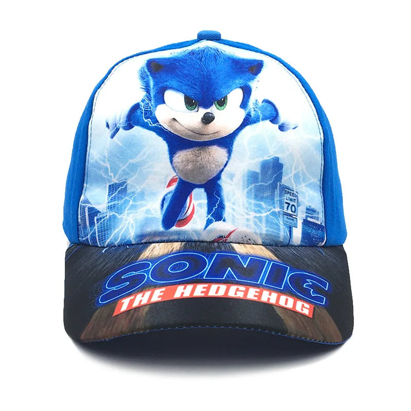 50–54 cm vaikų „Sonic“ animacinio filmo beisbolo kepurė su anime ežiu „ShadowTails“ ir „Knuckles“ personažais, apsauganti nuo saulės, aksesuaras, dovana