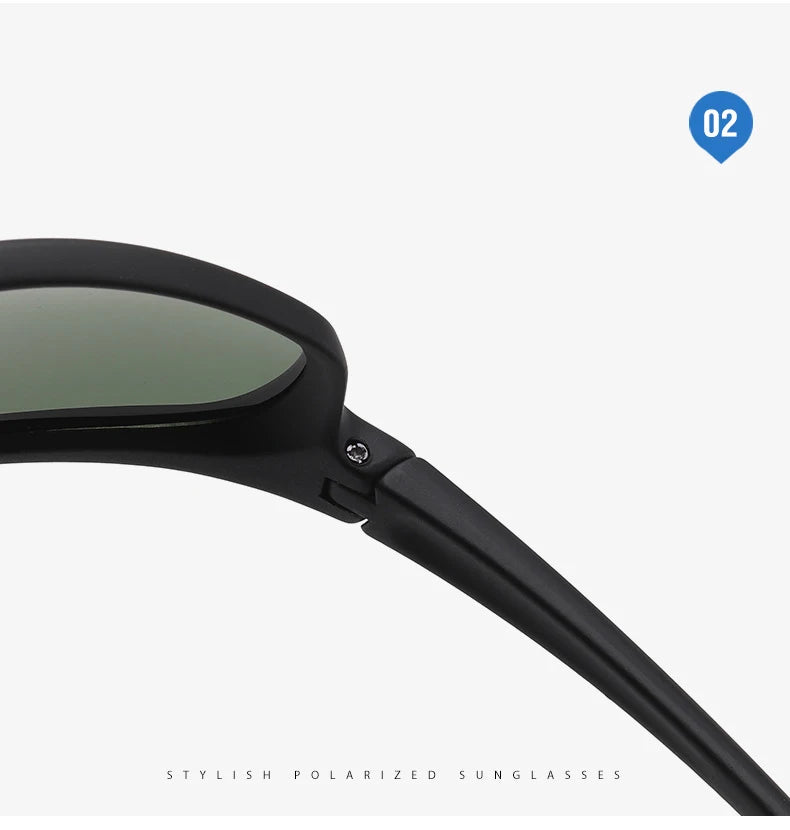 VCKA Men Polarized Myopia Sports Sunglasses Prescription Outdoor Small Frames Women Glasses Optics Custom Eyewear -0.5 To -6.0