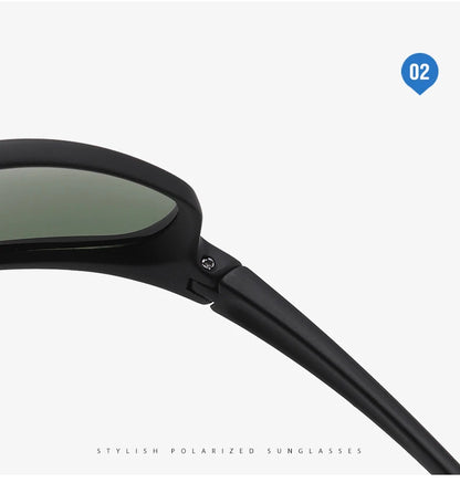 VCKA Men Polarized Myopia Sports Sunglasses Prescription Outdoor Small Frames Women Glasses Optics Custom Eyewear -0.5 To -6.0