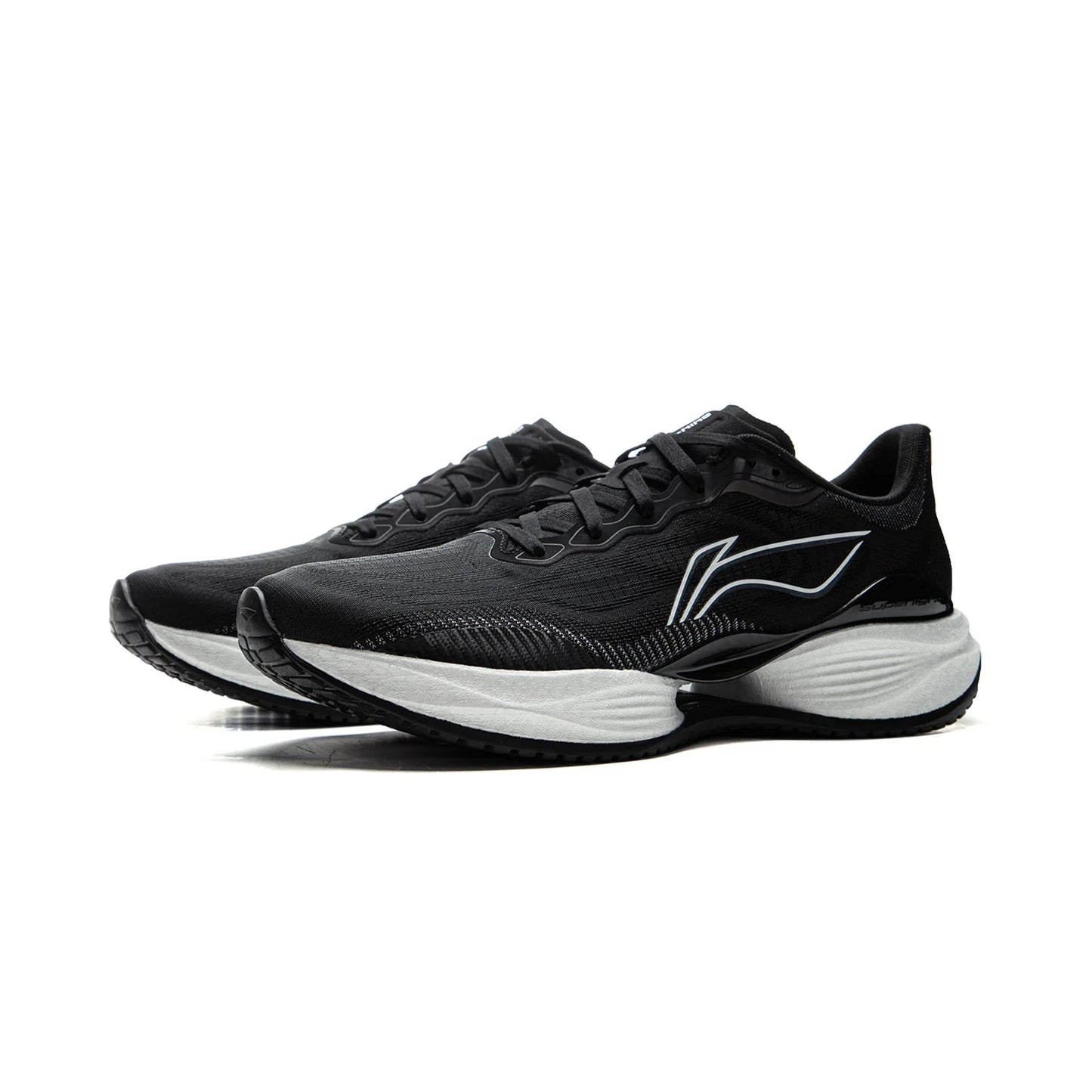 Li-Ning Men's SUPER LIGHT 22 Light Running Shoes BOOM FIBER Cushion TEMPO BOUNSE LiNing Breathable Anti-Slip Sneakers ARBV001