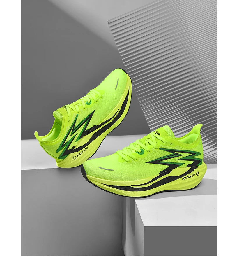 Nuove scarpe da running con piastra in carbonio per maratona, da uomo e donna, sportive, traspiranti, leggere, comode, antiscivolo e casual