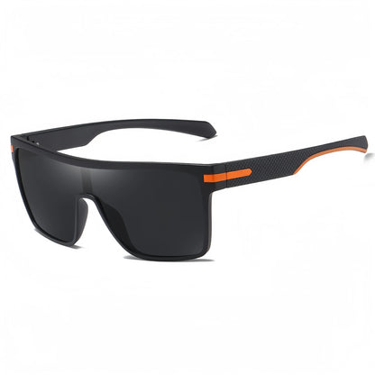 Oversized Square Fashion Sunglasses Monolithic UV400 Lens for Driving Vacation Daily Unisex Retro Shield Classic Elegance