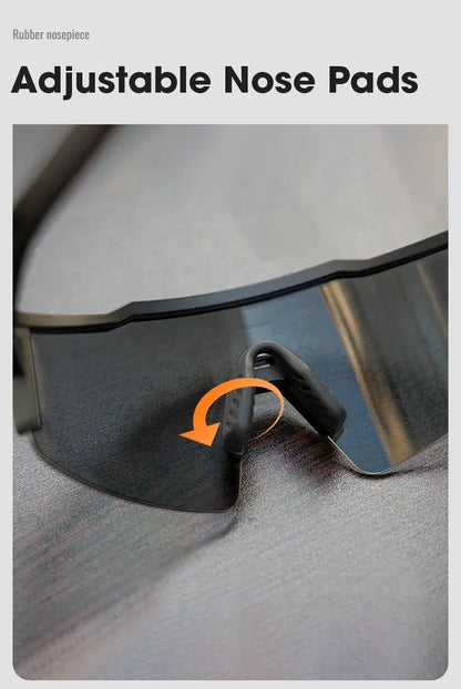Kapvoe Photochromic Cycling Sunglasses Men Glasses Fashion Mountain Bicycle Outdoor Road Riding Goggles Eyewear Sports MTB Bike