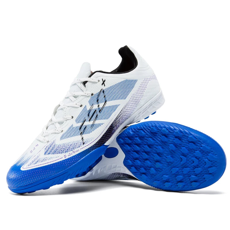 Chaussures de football pour hommes, crampons d'entraînement rapides pour terrain extérieur, chaussures de football à crampons pour terrain synthétique, baskets basses originales unisexes