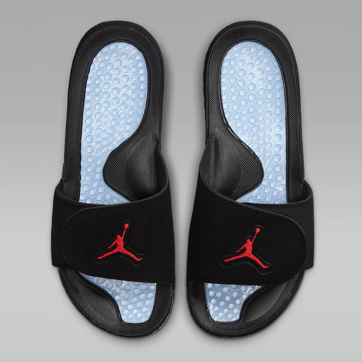 „Nike“ originalūs „JORDAN“ vyriški, kvėpuojantys, lengvi ir kasdieniai šlepetės su „Velcro“ užsegimu 555501-061