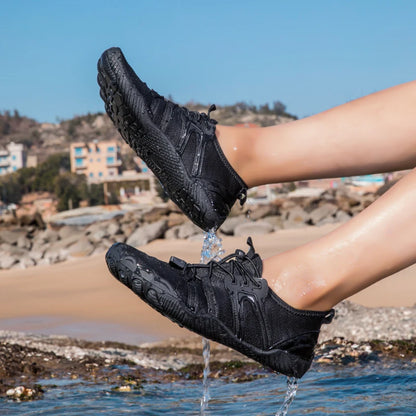 Men Women Wading Shoes Beach Swimming Shoes Outdoor Barefoot Quick-Drying Upstream Shoes Water Sports Diving Fitness Sports Shoe