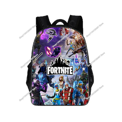 Fortnite School Bags Boys Girls Backpacks Large-capacity Knapsack High-quality Bookbags Fortnite Figure Laptop Bag Gift