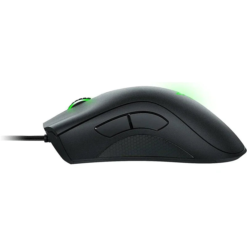 Mouse da gaming cablato originale Razer con sensore ottico 6400 DPI per laptop, mouse ottico ad alta velocità