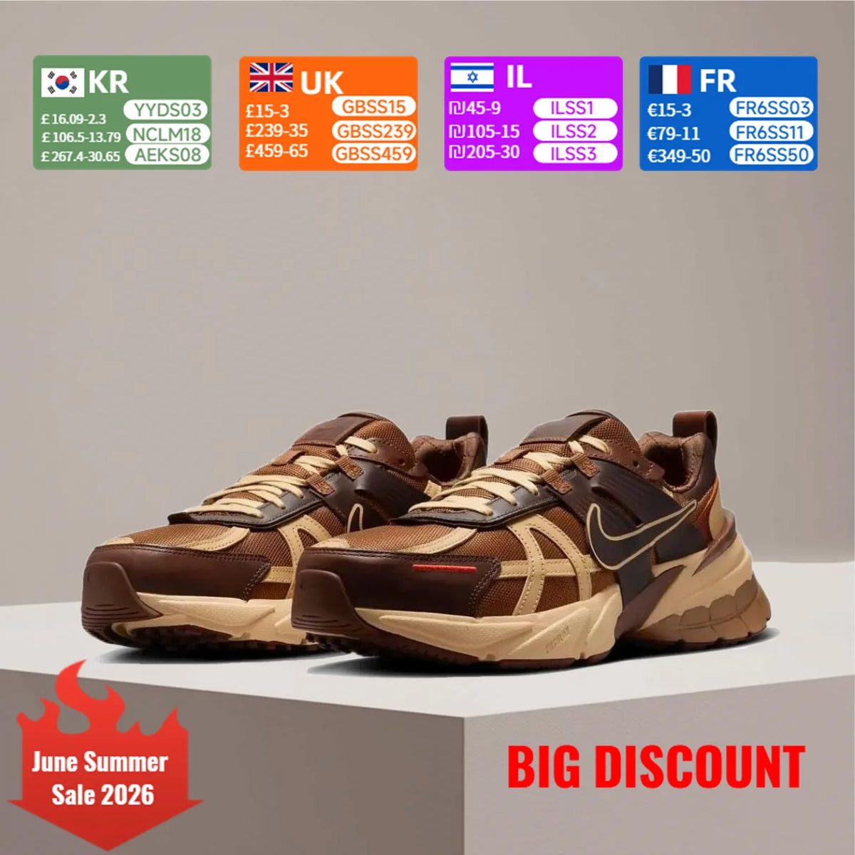 Nike V2K Run retro tenisice za trčanje, udobno podstavljanje i izdržljiva konstrukcija, uniseks svakodnevni ležerni stil, HQ3445-222