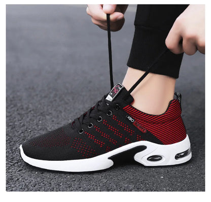 Chaussures de dehors Légères et Décontractées pour Homme, Baskets Respirantes à Lacets, Version Coréenne, Nouvelle Tendance