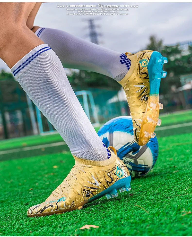 Professionelle Fußball-Sneaker für Herren und Damen, hochwertige modische Fußballschuhe für Herren, große Größe 46, Futsal-Schuhe, Herren-Trainer