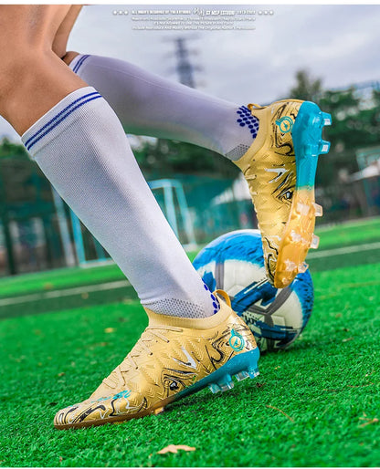 Professionelle Fußball-Sneaker für Herren und Damen, hochwertige modische Fußballschuhe für Herren, große Größe 46, Futsal-Schuhe, Herren-Trainer