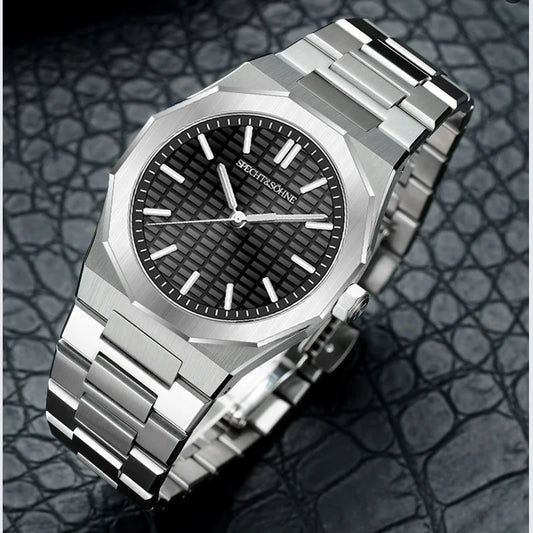 New 2026 Fashion Rare Specht & Söhne Men's Watch Ultrathin 38MM Steel Sapphire Crystal VH31 Quartz Wristwatch