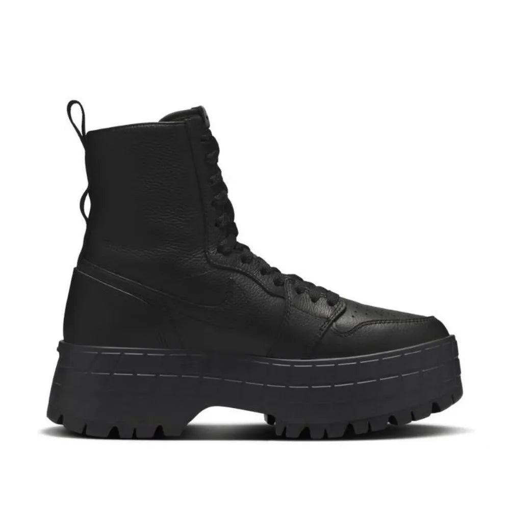 Nike Jordan Air Jordan 1 Brooklyn Jednostavne, mekane, neklizajuće, izdržljive, lagane gležnjače za žene s okruglim vrhom, crne FJ5737-001
