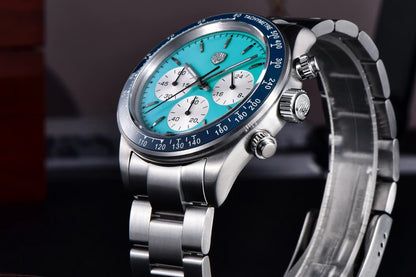 Rolls Timi Panda Men’s Watches – Quartz chronograph, luxury model, sapphire crystal with anti-reflective coating, water-resistant, sporty style