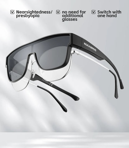 ROCKBROS Polarized Glasses UV400 Protection Wear Sunglasses for Driving Fishing Hiking Eyewear Bicycle Cycling Goggles