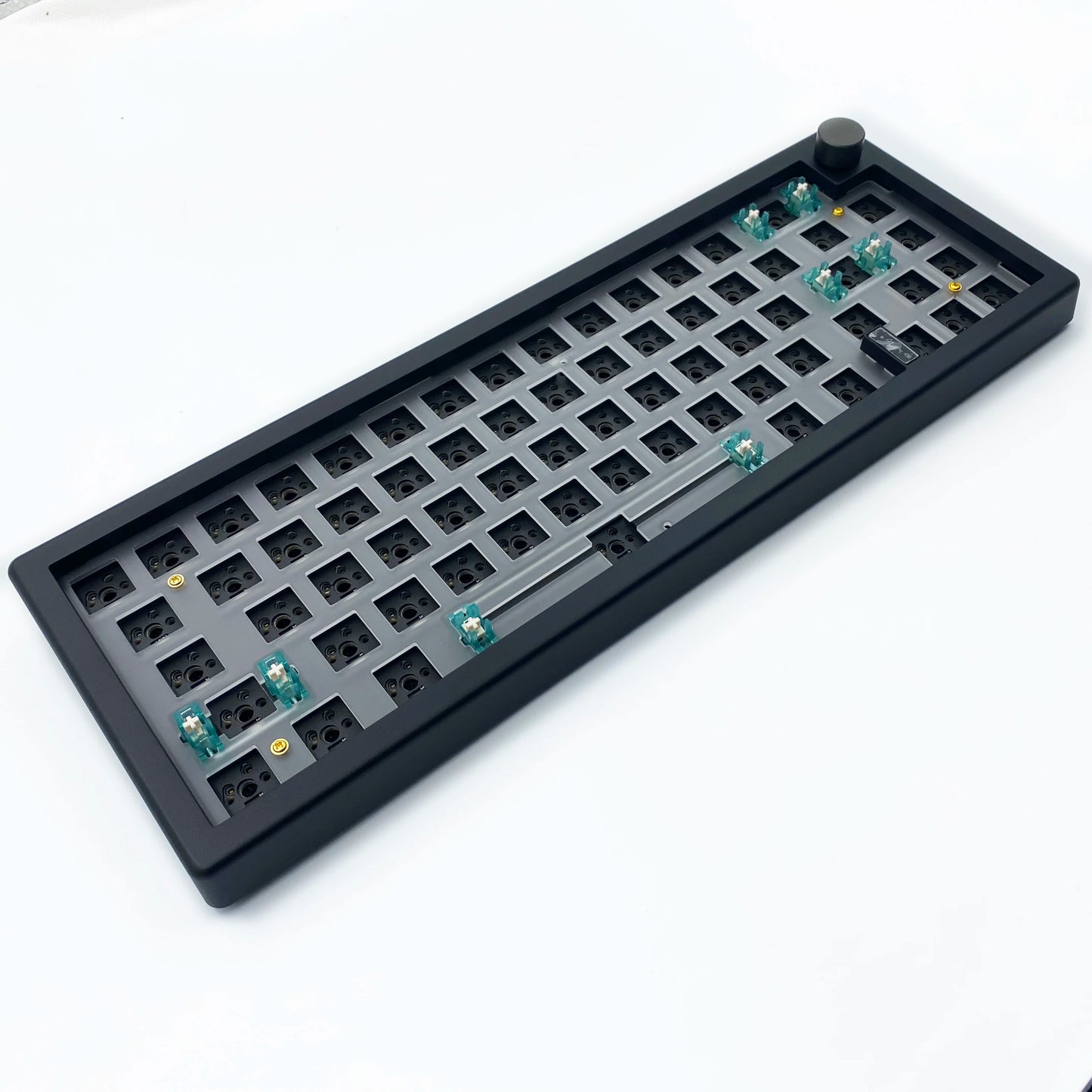 Kit de teclado mecânico personalizado GMK67 65% Gasket Bluetooth 2.4G sem fios hot-swappable com retroiluminação RGB