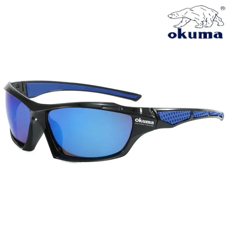 Okuma polarized glasses UV400, windproof and sand resistant to UV glare, avoiding eye damage from external factors