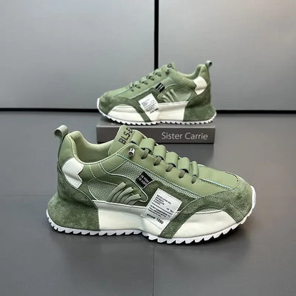 Men's Luxury Sneakers Sports Moccasins Chunky Casual Comfortable Breathable Trendy Designer Personality Shoes