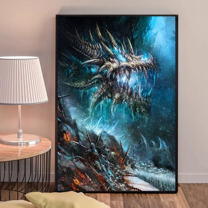 Poster za igru World of Warcraft, kvalitetni otisci i plakati, HD kvaliteta, zidna umjetnost, studija, kućni dekor