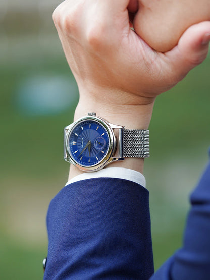 FARASUTE Retro Hangzhou Customized Movement Automatic Mechanical Watch Men Sapphire Stainless Steel Small Second Hand Wristwatch