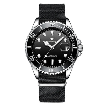 BINBOND mechanical wristwatches for men: luxurious, luminous, water-resistant, automatic, tourbillon, skeleton