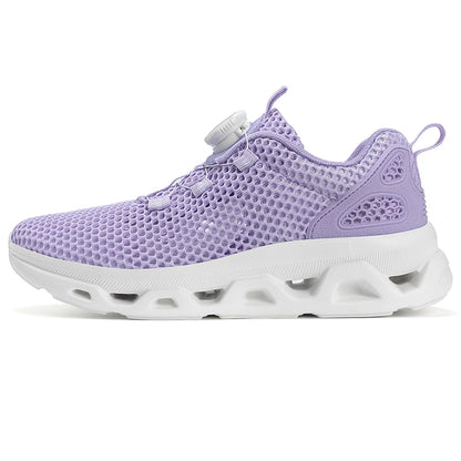 Unisex sneldrogende barefoot-waterschoenen voor watersporten in de buitenlucht, riviertrekking, wandelen langs beekjes, varen; lichtgewicht met draaibare gesp