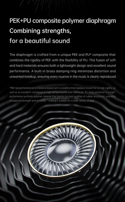 Cuffie over-ear cablate open-back FiiO JT3 con driver dinamico da 50mm HiFi e cavo rimovibile