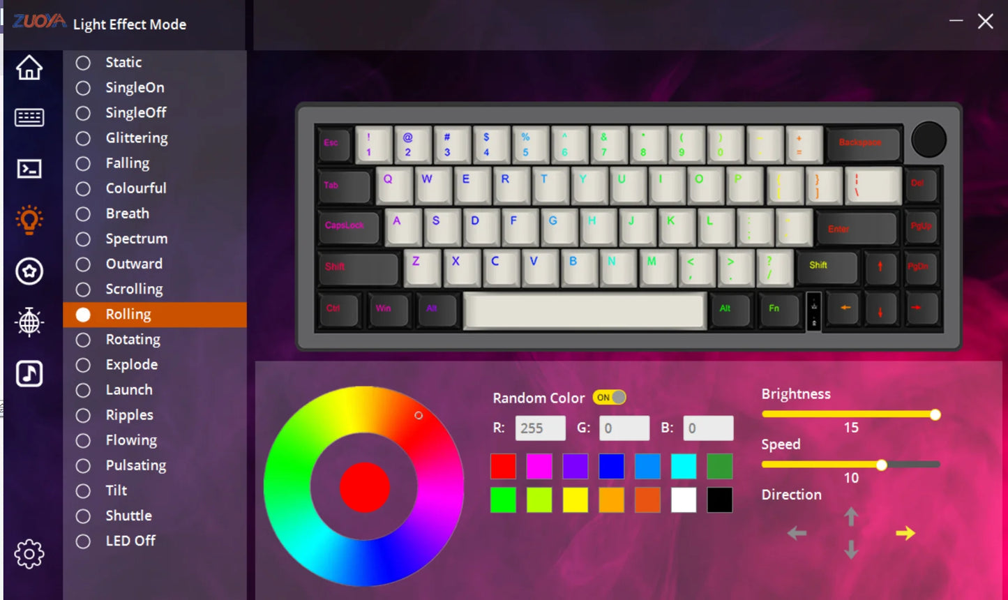Kit de teclado mecânico personalizado GMK67 65% Gasket Bluetooth 2.4G sem fios hot-swappable com retroiluminação RGB