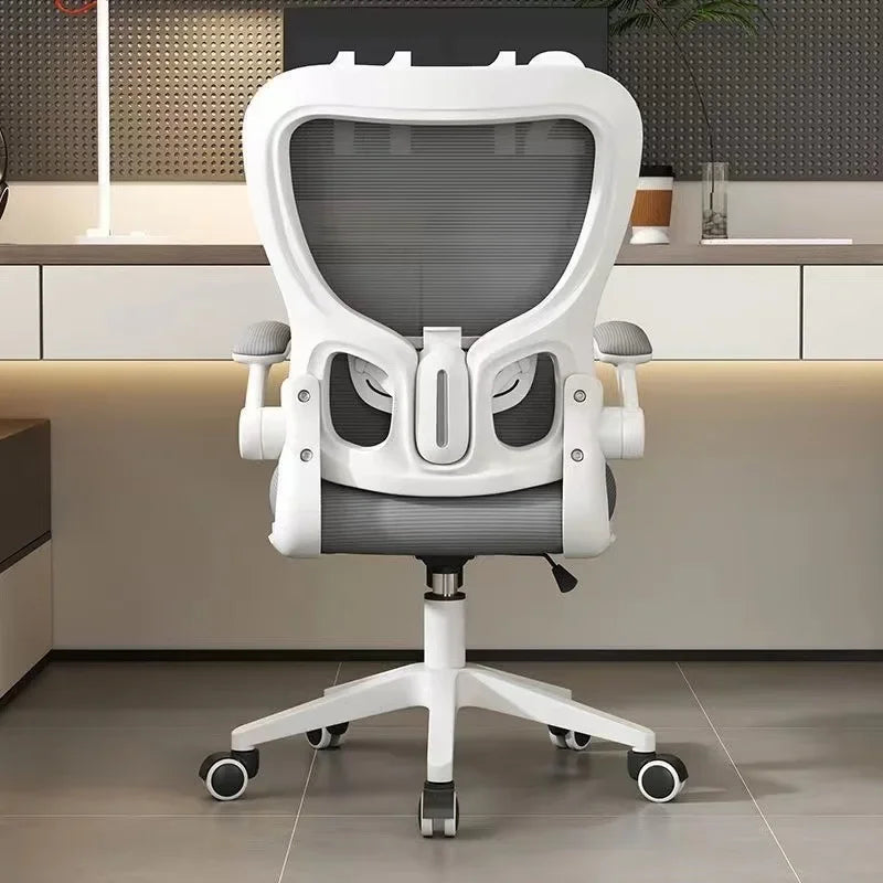 Chaise de jeu ergonomique, confortable pour la maison, idéale pour les longues heures d'étude, les dortoirs, les universités et les bureaux, avec soutien lombaire et réglable, chaises de bureau.