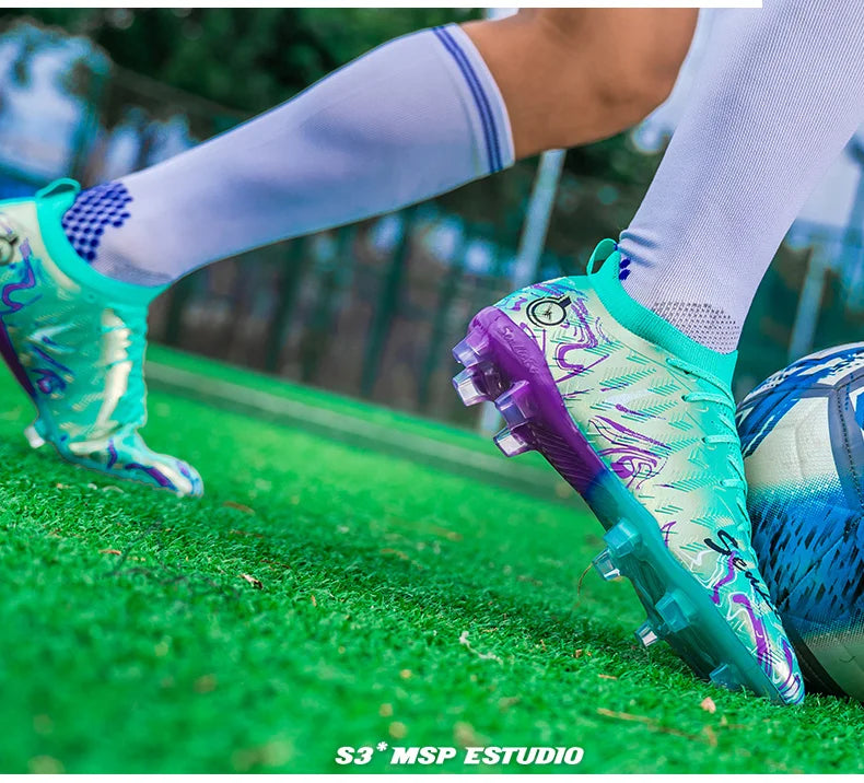 Professionelle Fußball-Sneaker für Herren und Damen, hochwertige modische Fußballschuhe für Herren, große Größe 46, Futsal-Schuhe, Herren-Trainer