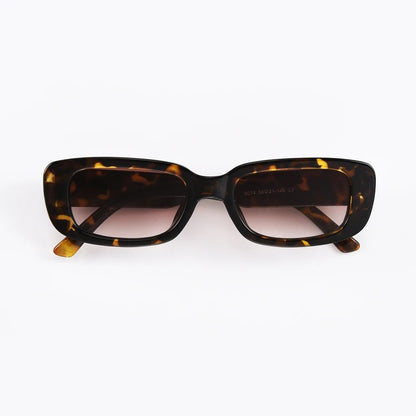 Square Sunglasses Men Rectangle Brand Designer Small Sun Glasses Male Retro Black Lens Driving Fishing Oculos UV400
