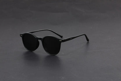 GENEVIEVE Simple Geometric Round Frame Design Women Men Polarized Sunglasses UV Protection Customizable Prescription 1080