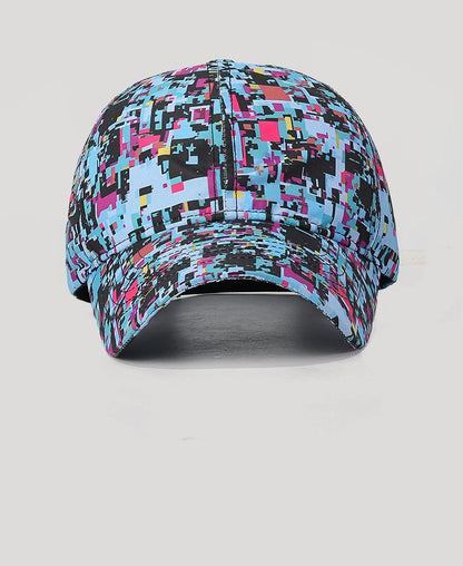 Letnia czapka z daszkiem z motywem graffiti, z podświetleniem, unisex, czapka chroniąca przed słońcem na świeżym powietrzu, modna czapka sportowa, czapka typu „duckbill” w stylu casual