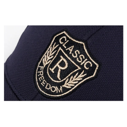 Modna czapka z daszkiem unisex w stylu baseballowym dla mężczyzn i kobiet, wykonana z tkaniny z motywem ananasa, z napisem „CLASSIC” i haftem złotą nicią, w stylu casualowo-sportowym