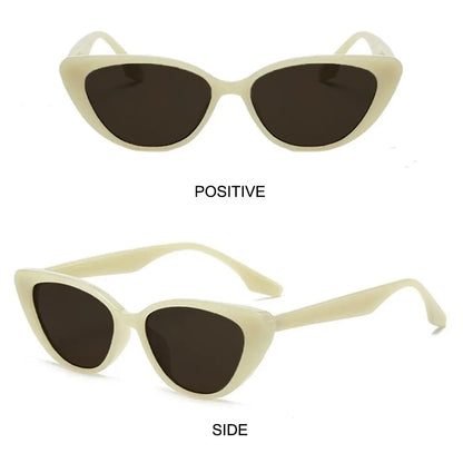 Cat Eye Shape Sunglasses Beach Sun Protection Sun Glasses Fashion Shades 90s Glasses Summer Eyewear