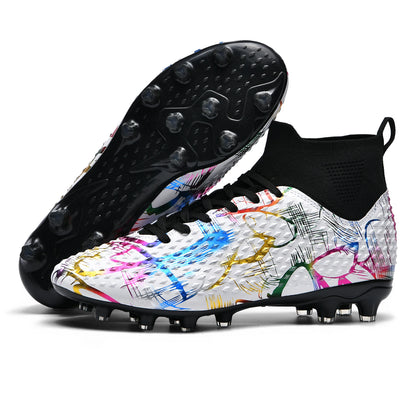 Chaussures de football de compétition à crampons, confortables, respirantes, pour l'entraînement et les matchs, une paire, tailles 31-46