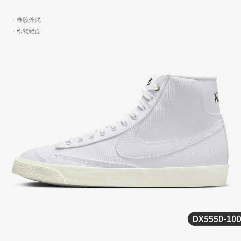Sapatilhas leves casuais de cano baixo para mulher Nike Authentic BLAZER Pioneers DX5550-100