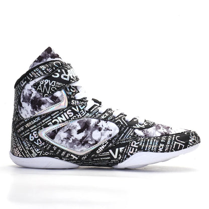 2026 New Arrival Boxing Sport Shoe Youth Wearable Wrestling Shoes Men Indoor Men Fighting Shoes Non-Slip Men Boxing Sneakers