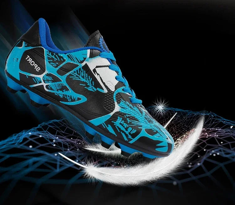 Chaussures de Football pour enfants, chaussures de Football pour garçons, Futsal, baskets d'intérieur rapides, crampons originaux, bottes de Football