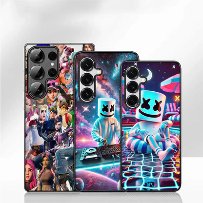 Game F-Fortnite Wallpaper Case for Samsung Galaxy A07 A13 A12 A23 A42 A50 A51 A52 A53 A70 A71 A72 A21S A04 Note 20 9 8 10 Cover