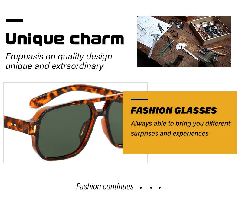 2025 Vintage Sunglasses For Men Fashion Sunglasses Oculos Glasses Dropshipping Gafas Lentes Lunette Okulary Zonnebril Occhiali