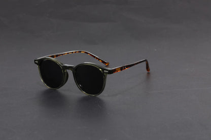 GENEVIEVE Simple Geometric Round Frame Design Women Men Polarized Sunglasses UV Protection Customizable Prescription 1080